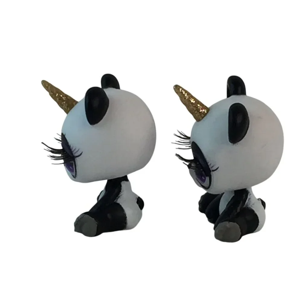 Poopsie Surprise Cutie Tooties‎ Cuddles Panda Unicorn Figures Black White RARE
